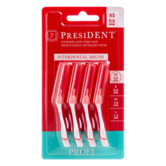 Межзубные ершики PresiDent Profi XS 1 уп