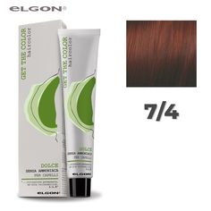 Крем-краска Elgon Get the Color Dolce 7/4 Блонд Медный 100 мл