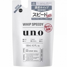 Пенка для умывания для мужчин Shiseido uno мягкая упаковка 130 мл
