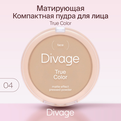 Пудра Divage компактная True Color № 04 sand