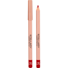Карандаш для губ STELLARY Classic Lipliner мягкий, контурный тон 12 Scаrlet 1,5 г