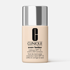 Тональный крем Clinique Even Better Makeup SPF 15, CN0.75 Custard 30 мл