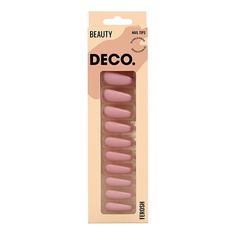 Накладные ногти Deco ferosh pinky с клеевыми стикерами 24 шт