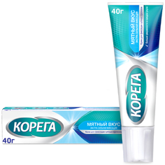 Крем Корега Экстра Сильный Мятный для фиксации зубных протезов, 40 г Corega