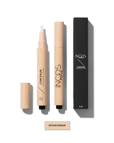 Консилер Incos Concealer Invisible Cover 02 Светлый Бежевый