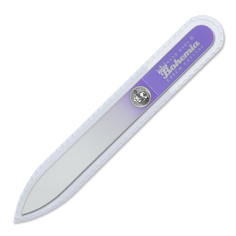 Пилка для ногтей BOHEMIA Czech Nail Files 115210 фиолет стекло