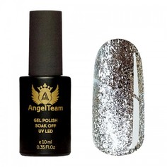 Гель-лак AngelTeam Silver shine, 10 мл