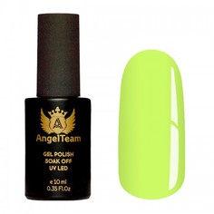 Гель-лак AngelTeam Зелёная фея, 10 мл
