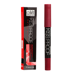 Карандаш-помада для губ Menow-Pro Kiss Proof Powder Matte водостойкий, тон 06, 4,2 г