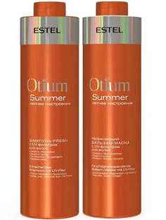 Набор Estel увлажняющий с UV фильтром для волос OTIUM SUMMER Шампунь 1 л бальзам 1 л