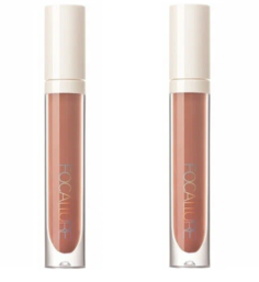 Блеск для губ Focallure Plump High Shine Lip Glow тон 02 2.5г 2 шт