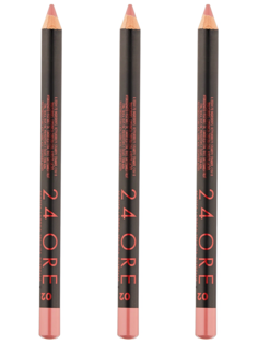Карандаш для губ Deborah Milano 24 Ore Long Lasting Lip Pencil тон 02 1.5 г 3 шт