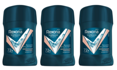 Дезодорант Rexona для тела Men Минеральный комплекс, стик, 50 мл х 3 шт