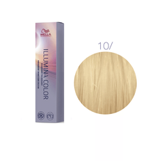Краска для волос Wella Illumina Color 10 Яркий блонд 60 мл