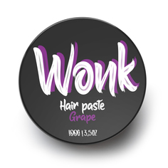 Паста для укладки волос WONK сильной фиксации аромат винограда 100 мл