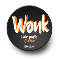 Паста для укладки волос WONK сильной фиксации с классическим ароматом 100 мл