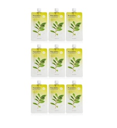 Маска Missha Pure Source Pocket pack Green Tea с экстрактом зеленого чая 10 мл 9 шт
