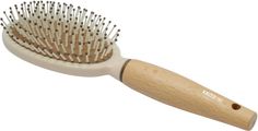 Расческа массажная Kaizer Pro Wooden handle овальная