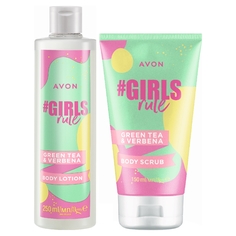 Набор Avon для подростков Девочки рулят лосьон 250 мл скраб 150 мл
