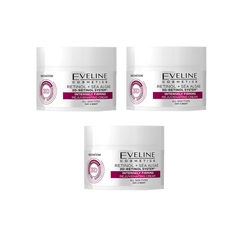 Крем для лица Eveline Cosmetics Омолаживающий Ретинол Морские Водоросли 50 мл 3 шт