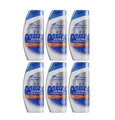 Шампунь Head & Shoulders 2в1 Men Ultra с кофеином 6х400 мл