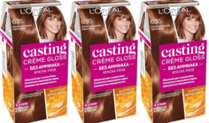 Краска для волос LOreal Paris Casting Creme Gloss 635 Шоколадное пралине 3 шт