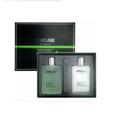 Набор средств для лица Lebelage Fresh Green Tea For Man Skincare 150 мл x 2, 1 уп