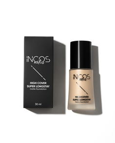 Тональный Крем Incos Суперстойкий Матовый High Cover Superlong-stay 03 Песочный