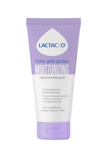 Гель для душа Lactacyd увлажняющий с маслом миндаля 250 мл