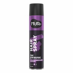 Лак Mure Super Strong & Volume для волос сильная фиксация 4 225 мл