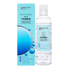 Тоник Mistic Multi Aqua Ultra Toner глубокоувлажняющий с гиалуроновой кислотой 250 мл