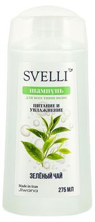Шампунь Svelli зеленый чай для всех типов волос 275 мл
