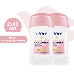 Антиперспирант Dove Защита от раздражений с Pro-collagen комплекс, 40 мл х 2 шт