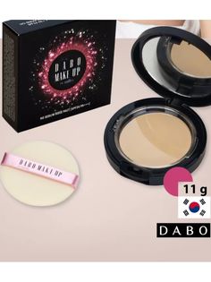 Матирующая Пудра Dabo Для Лица Spf36 Pa+++ Светлый Бежевый 11г