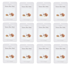 Маска для лица FoodaHolic тканевая Snail Nature Skin Mask 23 мл 12 шт