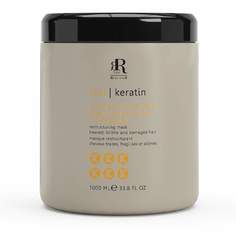 Кератиновая маска для укрепления волос Keratin Star Restructuring Mask RR Line 1000 мл