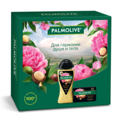 Подарочный набор Palmolive Роскошь Масел Макадамии мыло 90 г гель для душа 250 г