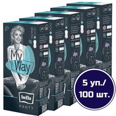 Прокладки ежедневные Panty My Way sensitive, 20 шт х 5 упаковок Bella