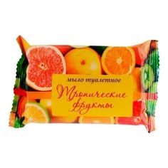 Туалетное мыло КМЗ Тропические фрукты 100 г Каменский Маслозавод