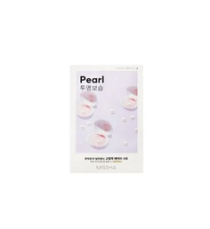 Маска для лица Missha Airy Fit sheet mask Pearlс экстрактом жемчуга придающая сияние 19 г