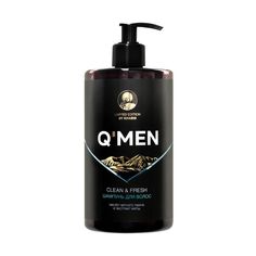 Шампунь мужской QMen Чистота и свежесть для всех типов волос 640 мл