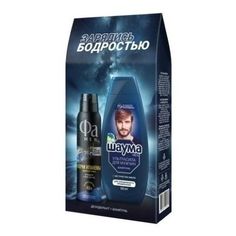 Косметический набор для тела и волос Шаума Men для мужчин 2 предмета Schauma
