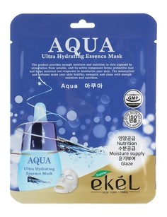 Маска Ekel Aqua Ultra Hydrating Essence тканевая, с гидролизованным коллагеном, 25 мл