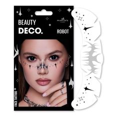 Переводное тату Deco Cyberpunk by Miami tattoos robot techno