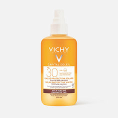 Солнцезащитный спрей для тела VICHY Capital Soleil SPF30 двухфазный активатор загара 200мл