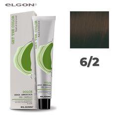 Крем-краска Elgon Get the Color Dolce 6/2 Тёмный блонд Орехово-бежевый 100 мл