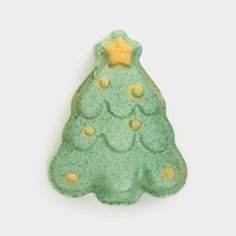 Бомбочка для ванны Kuchenland Christmas spa Елка, Французское печенье 100 г