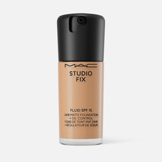 Основа тональная MAC Studio Fix Fluid SPF 15, матирующая, N5, 30 мл