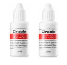Средство Ciracle точечное от акне Anti-blemish Spot A Sol 30 мл 2 шт