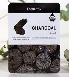 Маска для лица FarmStay Visible Difference Mask Sheet увлажняющая, с древесным углем 23 мл